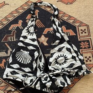 Lisa says gah! halter wrap top